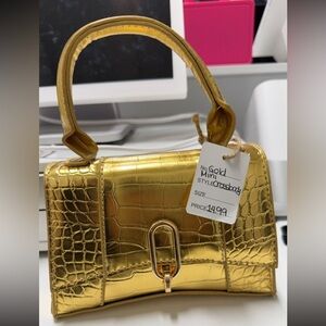 Gold Crossbody Bag